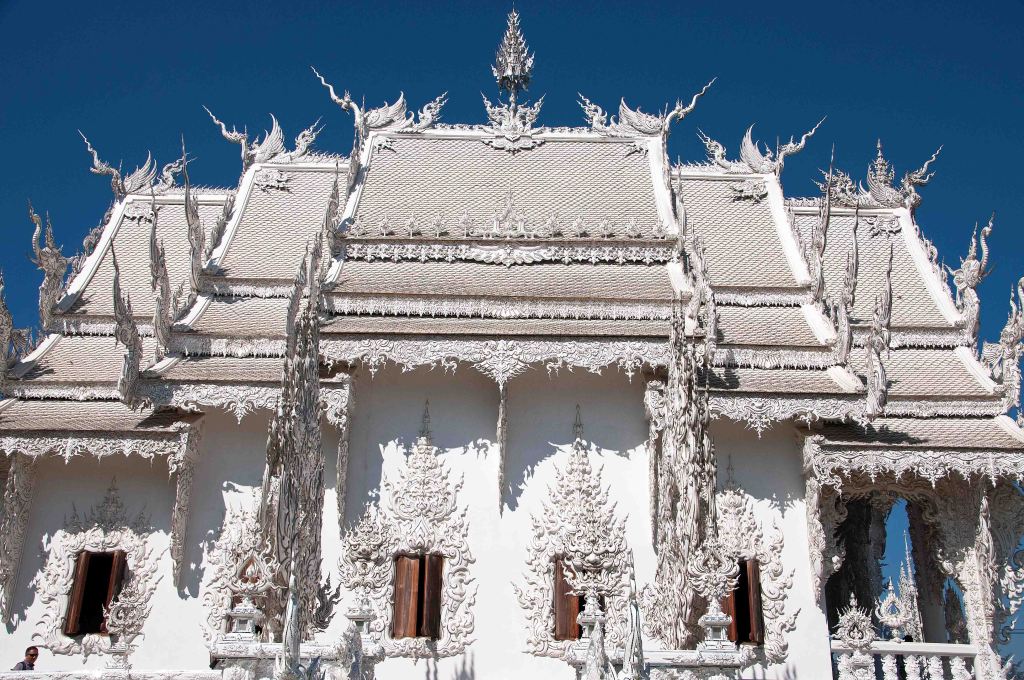 Ornate roof of the ubosot