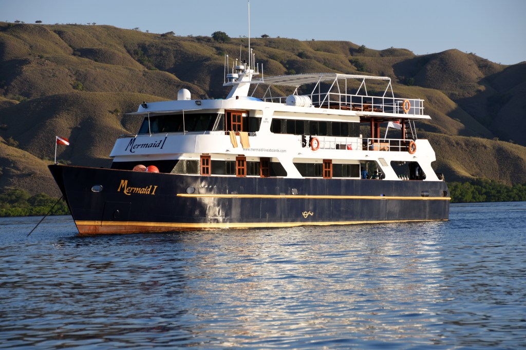 Mermaid I anchored off Gili Lawa Island