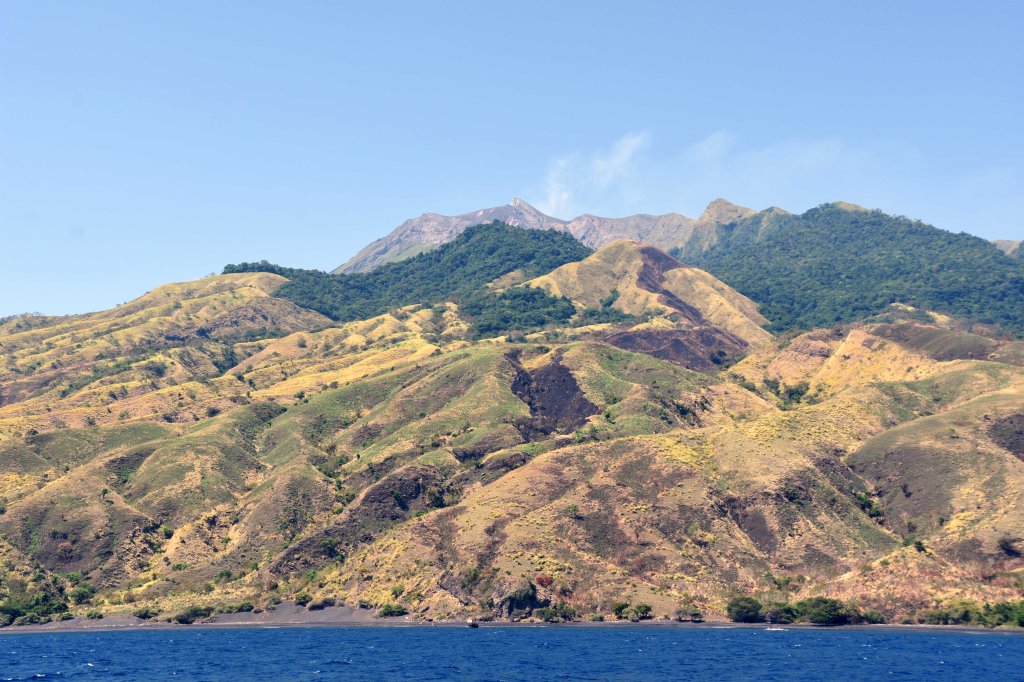 Mt Tambora on Sumbawa Island, Indonesia